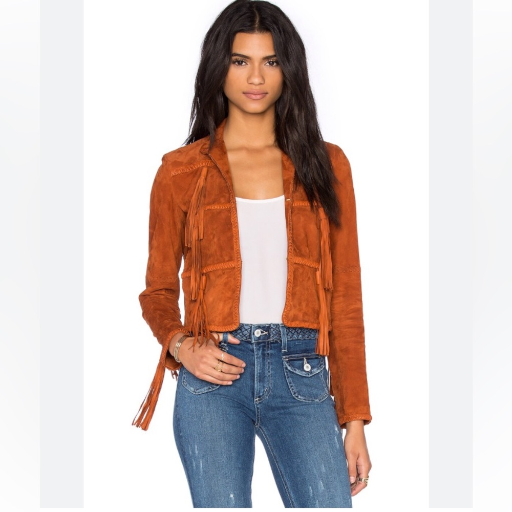 Rachel Zoe fringe suede 4 boho chic leather - Picture 12 of 15